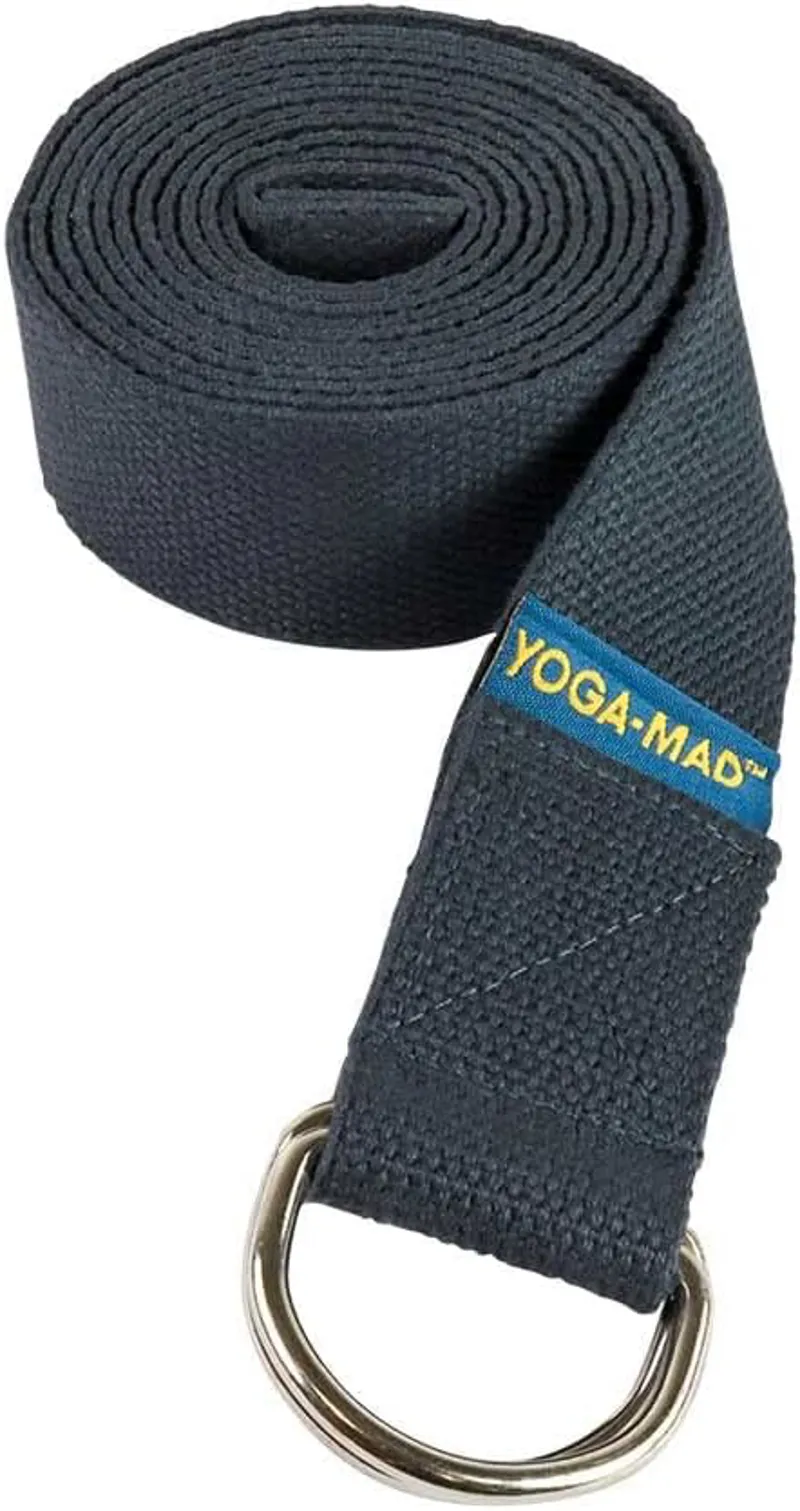 Fitness Mad Organic Yoga Belt 2m Grey